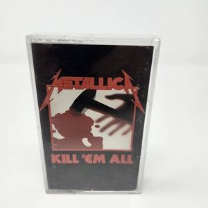 Metallica Kill 'Em All Cassette Tape 1983